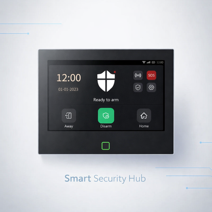 Panel de Seguridad del Hogar Inteligente 7"