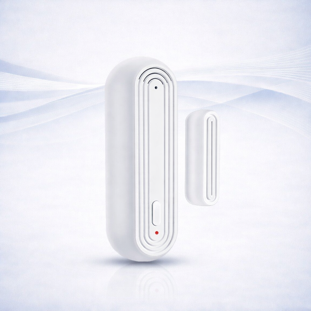 Sensor de puerta y ventana inteligente sirena 90dB integrada alerta app hogar - VivaHub