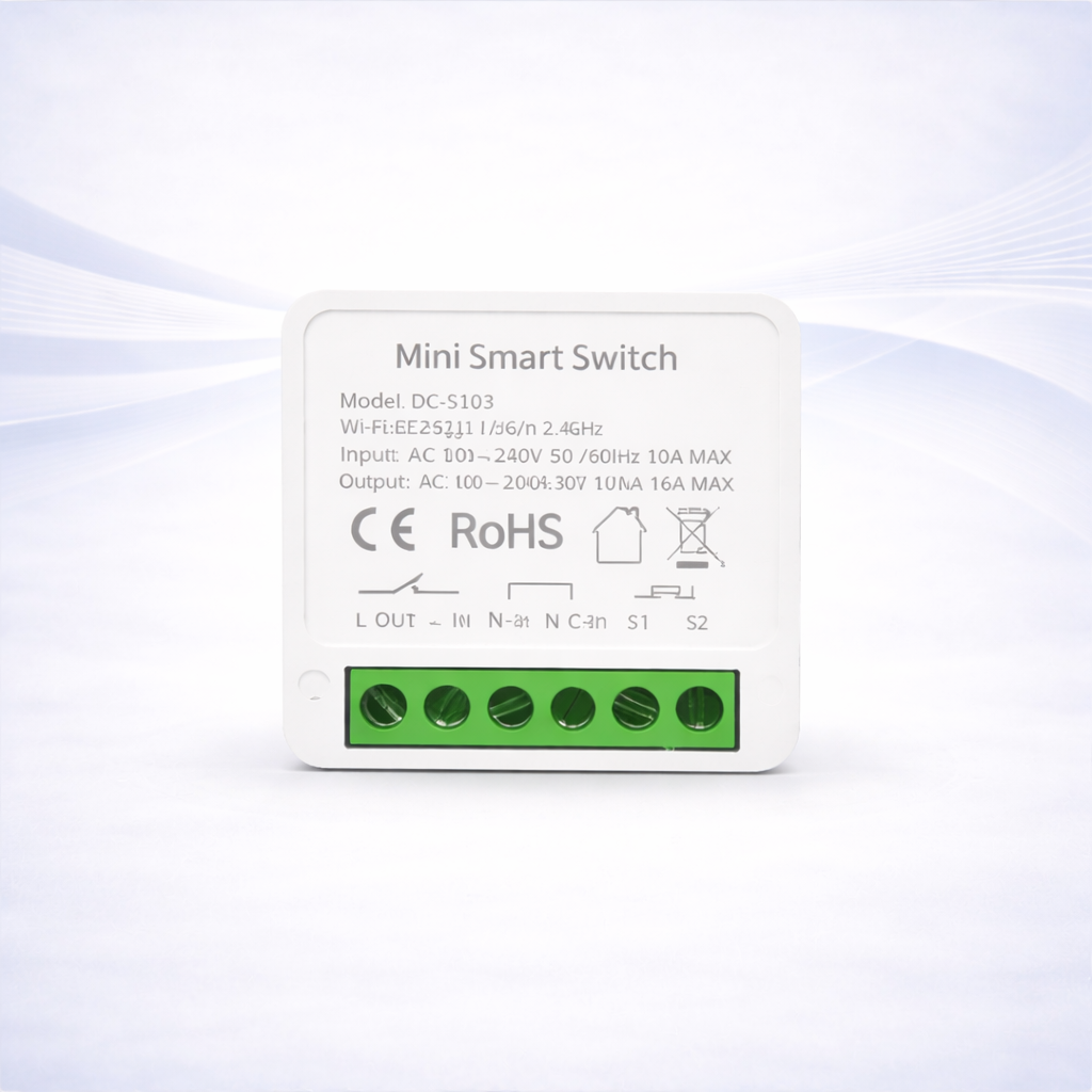 Mini módulo interruptor inteligente Zigbee 16A relé DIY automatización hogar WiFi - VivaHub