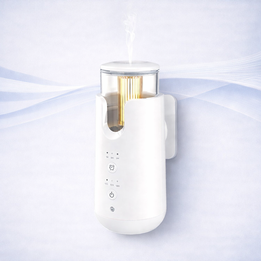Difusor de aroma enchufable inteligente WiFi 300m² control app Alexa Google - VivaHub