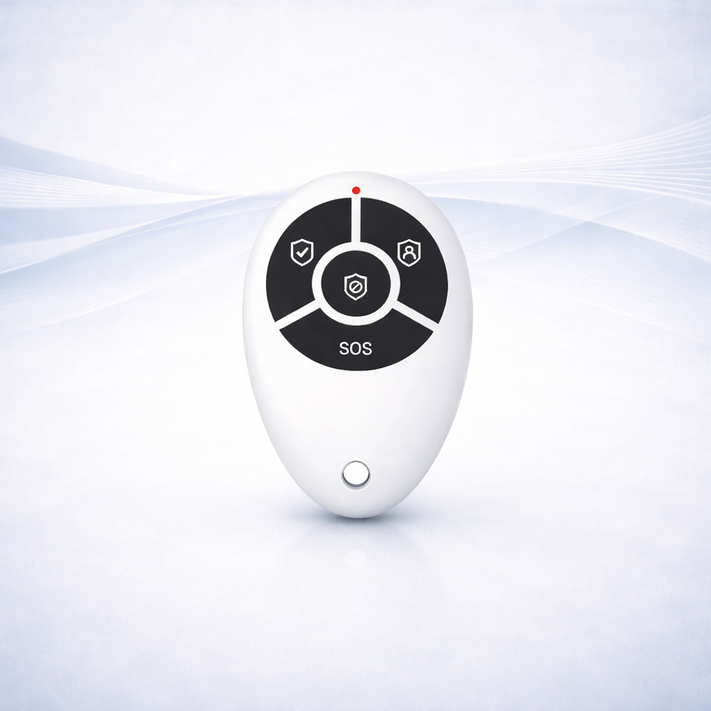 Control remoto inalámbrico 433MHz alarma hogar botón SOS armado desarmado - VivaHub