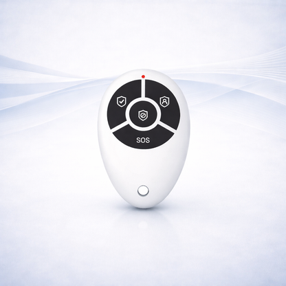 Control remoto inalámbrico 433MHz alarma hogar botón SOS armado desarmado - VivaHub