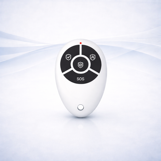 Control remoto inalámbrico 433MHz alarma hogar botón SOS armado desarmado - VivaHub