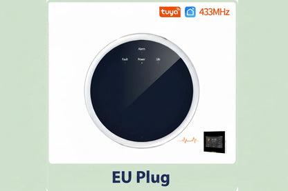 Detector de Gas Inteligente 433MHz - Alarma de Fuga de Gas Natural y GLP