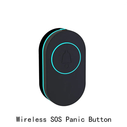 Timbre Inalámbrico - Botón SOS - Compatible con Sistema de Alarma