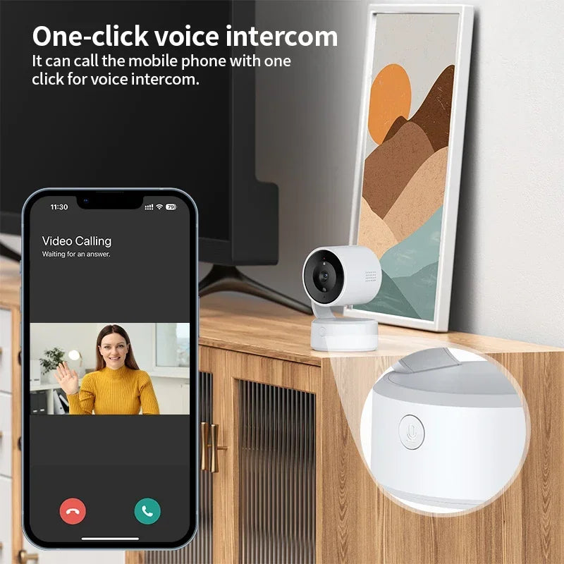 Cámara Inteligente 5MP con Seguimiento Automático 360°