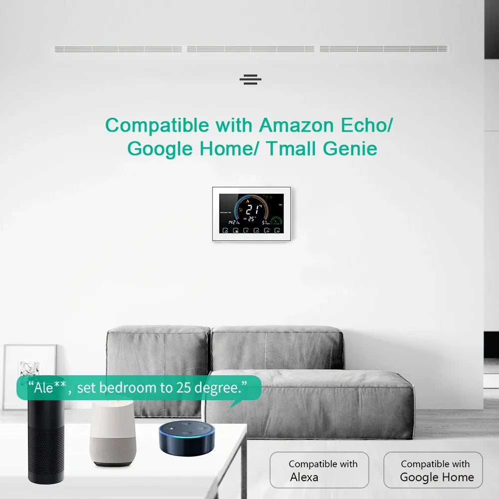 Termostato Inteligente WiFi - Control de Calefacción y Climatización con Alexa