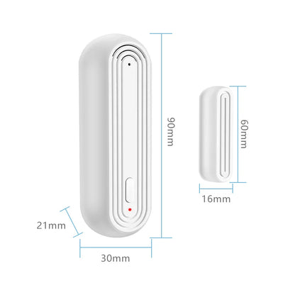 Sensor de Puerta y Ventana - Sirena 90dB Integrada