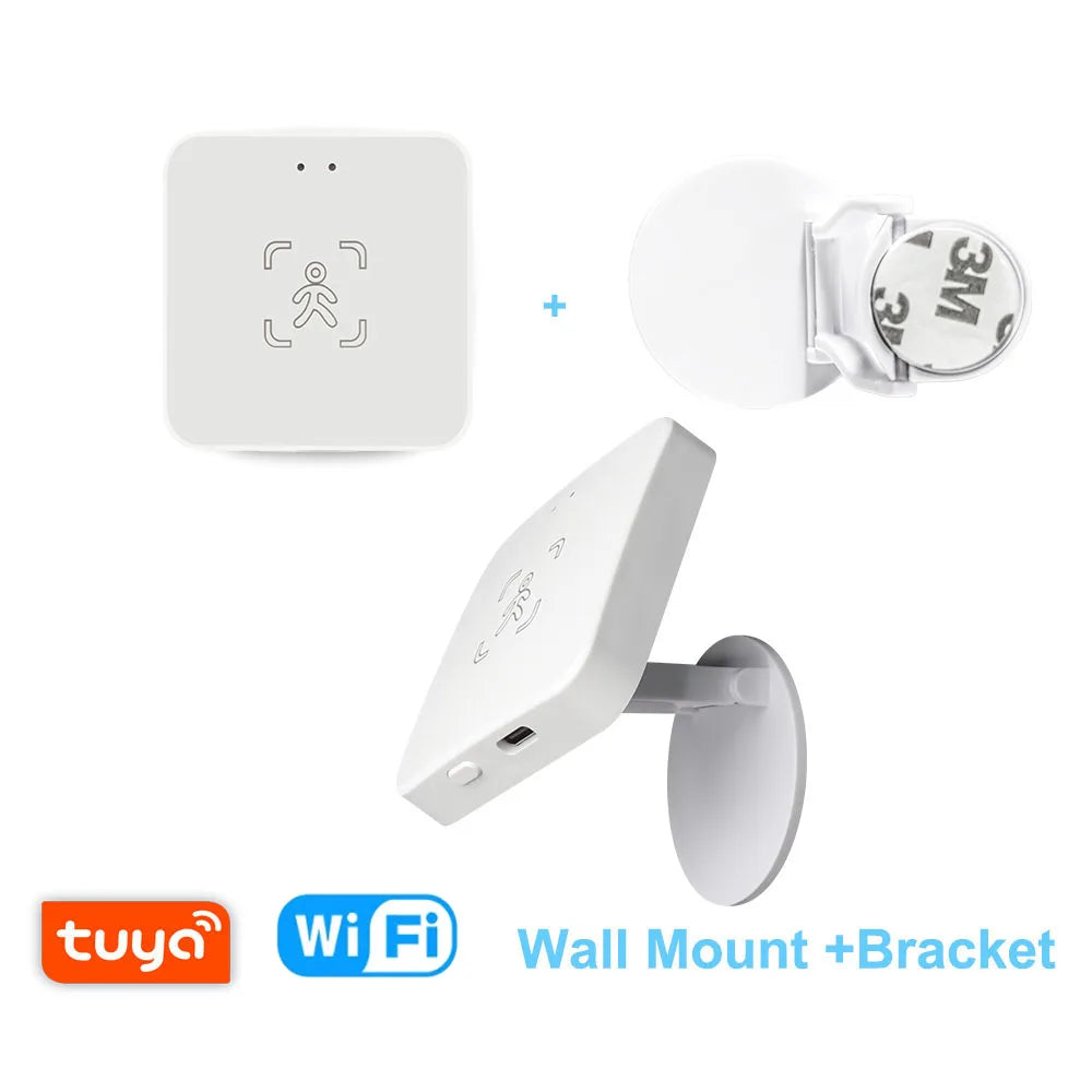 Detector de presencia humana, Tuya Zigbee/ WiFi con radar microondas