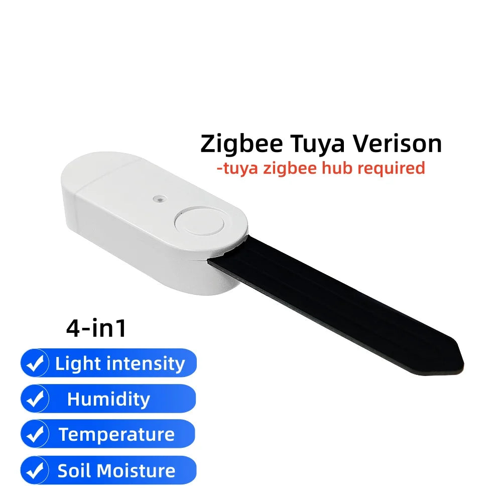 Sensor de Humedad de Suelo Zigbee - Riego Inteligente
