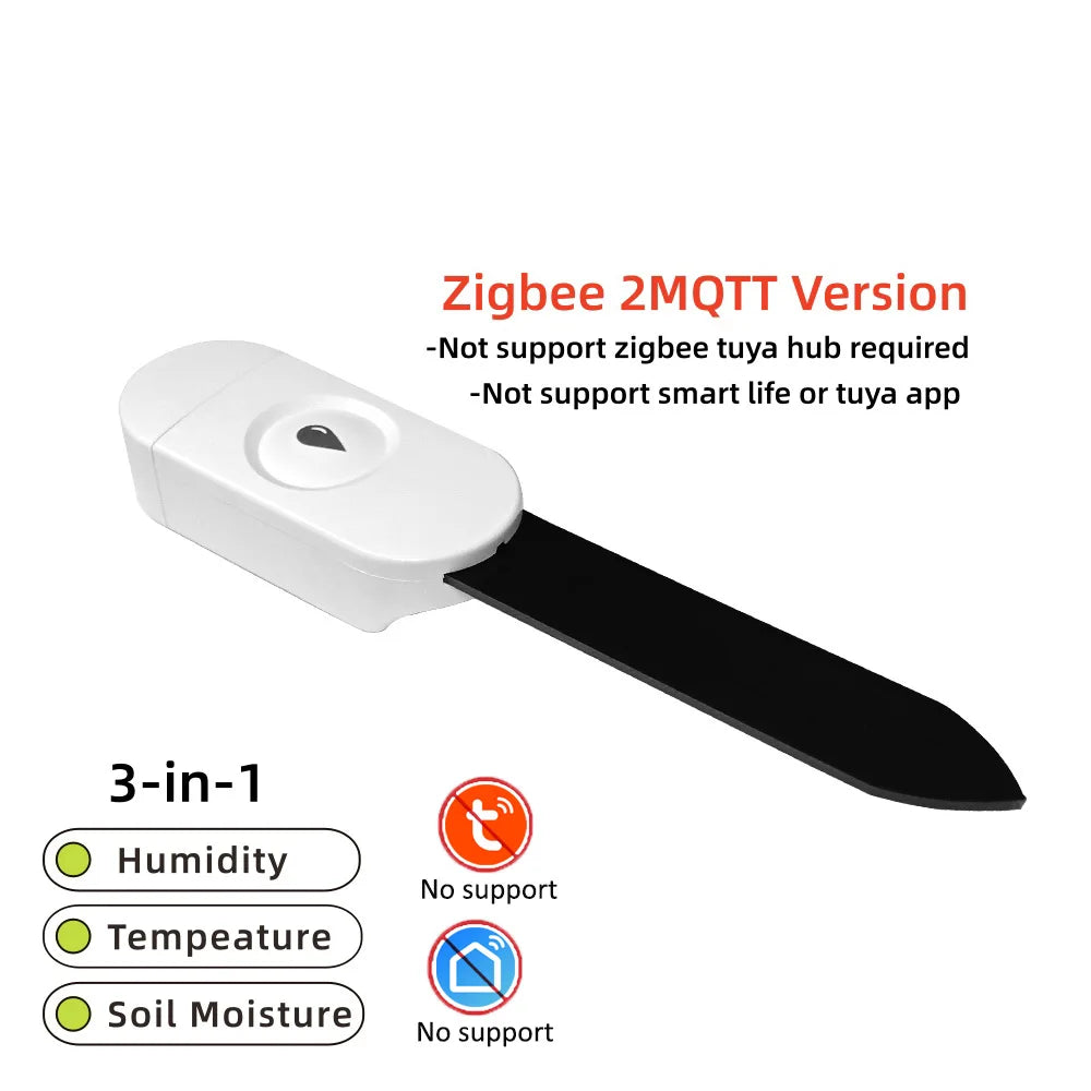 Sensor de Humedad de Suelo Zigbee - Riego Inteligente