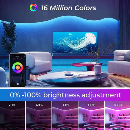 Tira LED COB RGB Zigbee 5M/10M - 840 LEDs/m Control por App