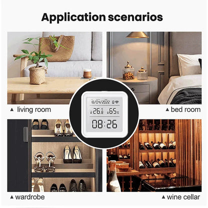 Sensor de Temperatura y Humedad Inteligente -  Alexa & Google