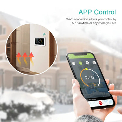 Termostato Inteligente WiFi - Control de Calefacción y Climatización con Alexa