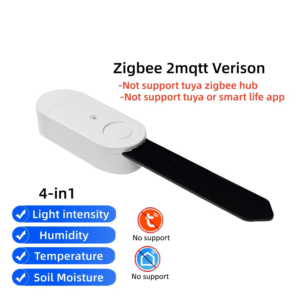 Sensor de Humedad de Suelo Zigbee - Riego Inteligente