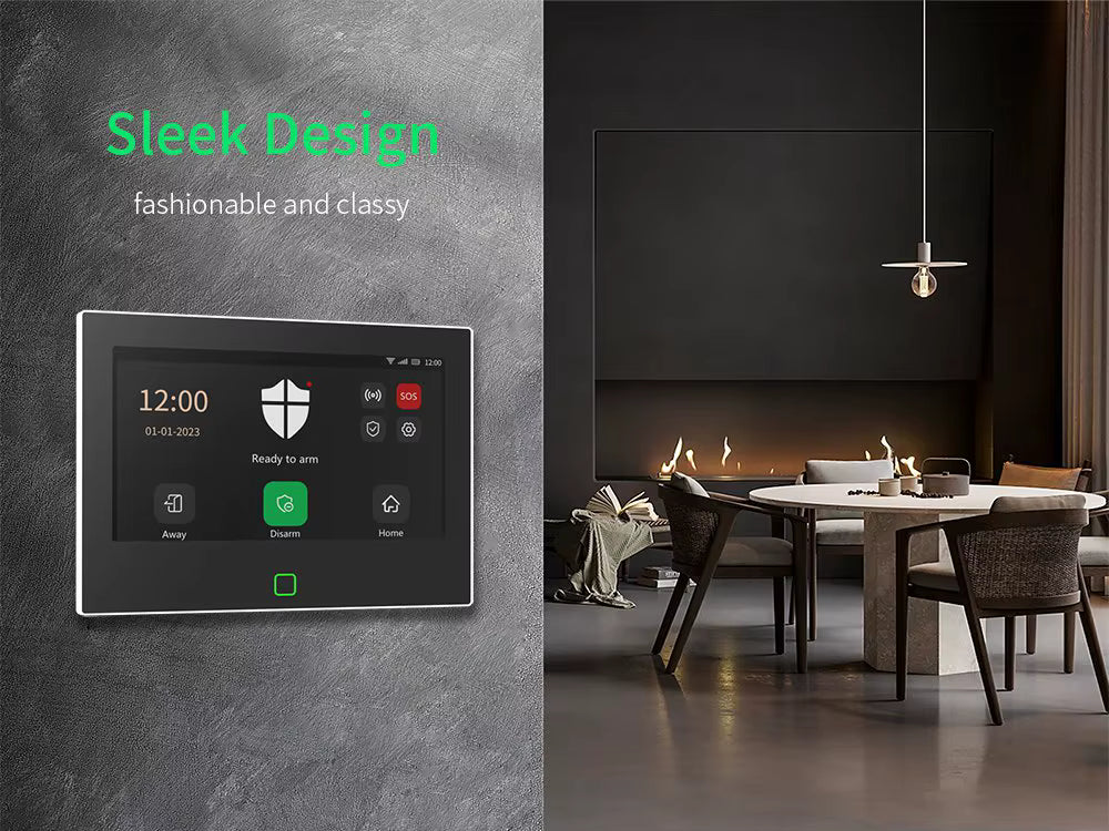 Panel de Seguridad del Hogar Inteligente 7"