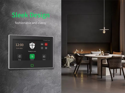 Panel de Seguridad del Hogar Inteligente 7"