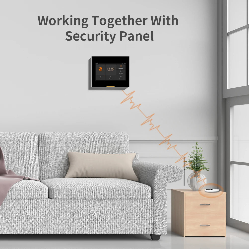 Control Remoto Inalámbrico 433MHz para Sistema de Alarma