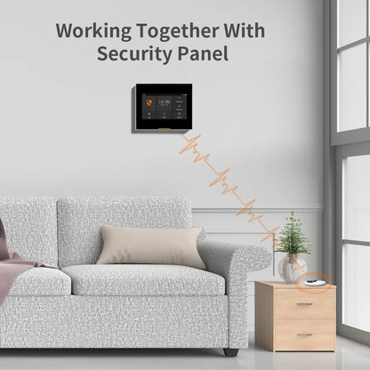 Control Remoto Inalámbrico 433MHz para Sistema de Alarma
