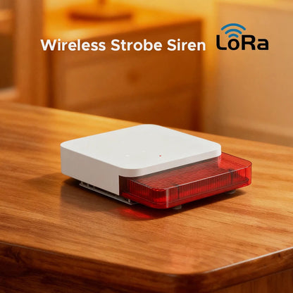 Sirena Alarma LoRa 115dB - 500m para Secpanel 7 Pro