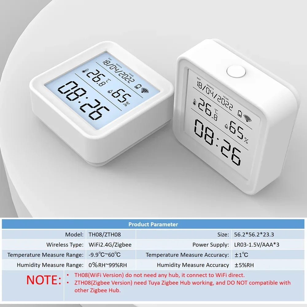 Sensor de Temperatura y Humedad Inteligente -  Alexa & Google