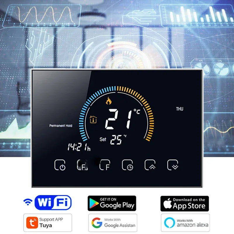Termostato Inteligente WiFi - Control de Calefacción y Climatización con Alexa