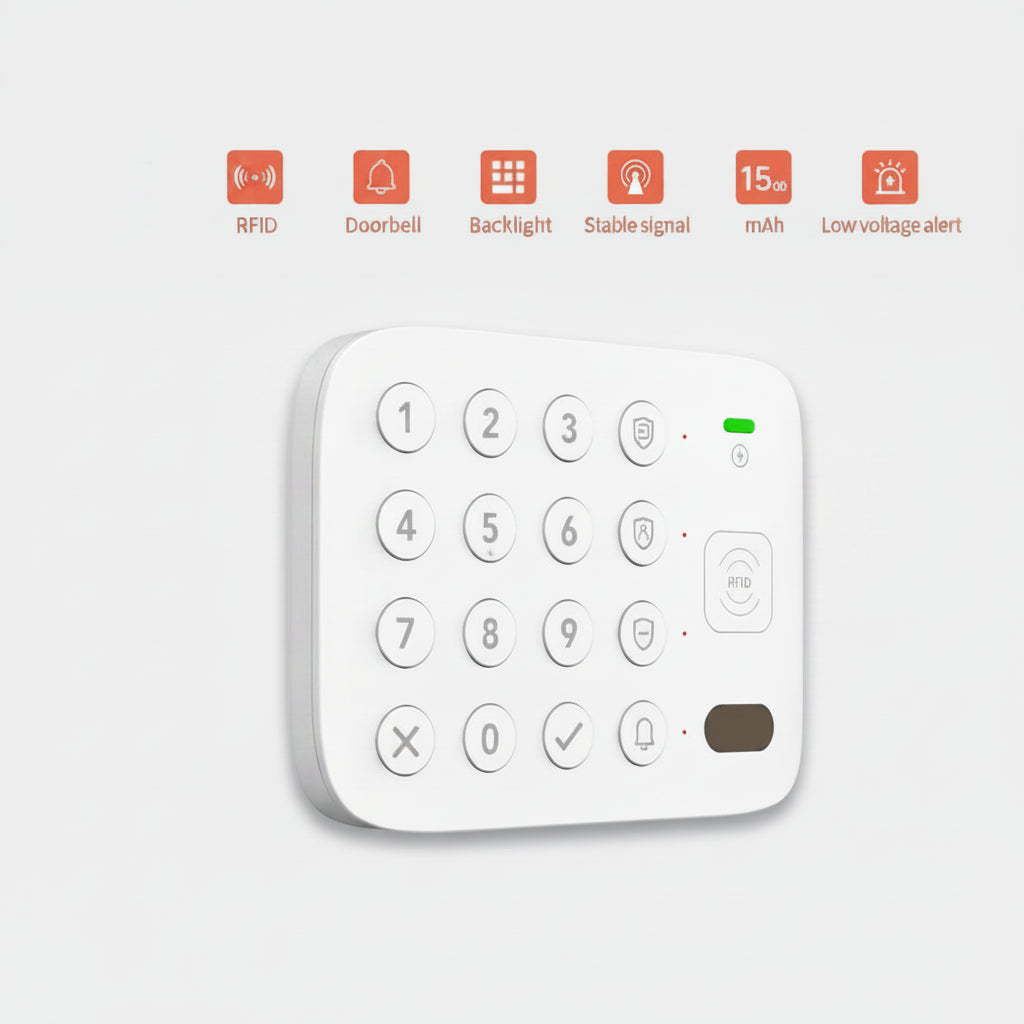 Teclado Seguridad LoRa 500m para Secpanel 7 Pro