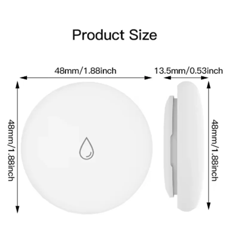 Sensor de Fuga de Agua sonoro y app para Hogar Inteligente