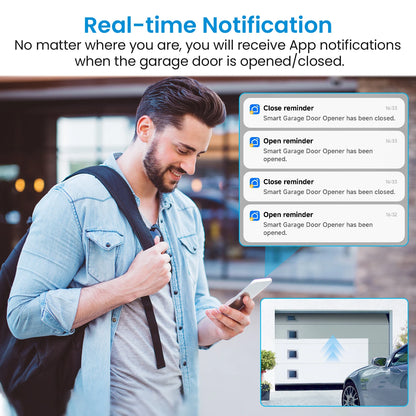 Garage Door Opener Control Wired Sensor Contacts Tuya Smart Life Remote  Alexa